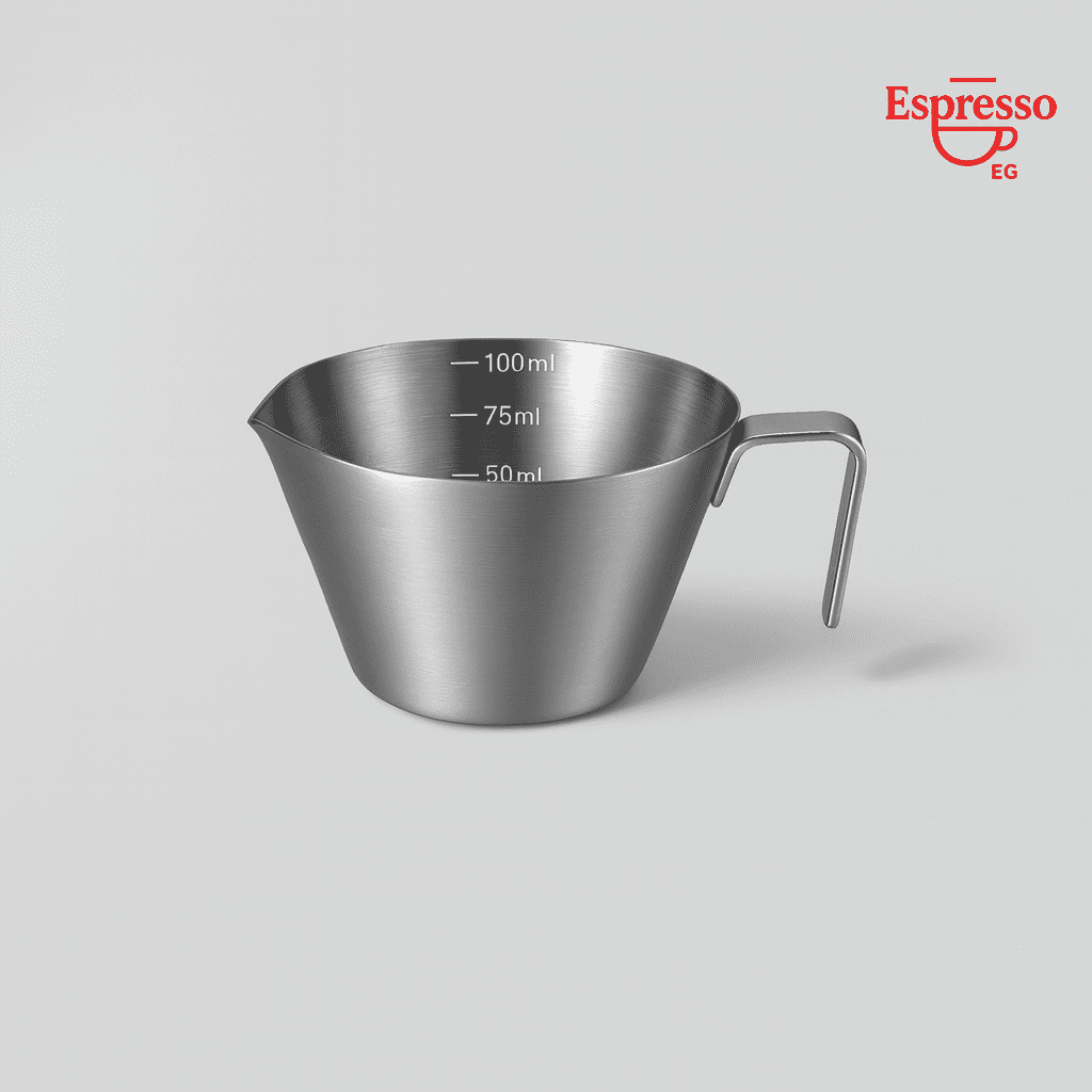 معيار اسبريسو استانلس استيل 100 مل