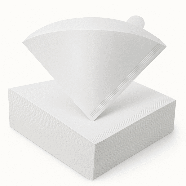 فلاتر V60  مقاس 02 (لون أبيض) 100 فلتر - Image 6