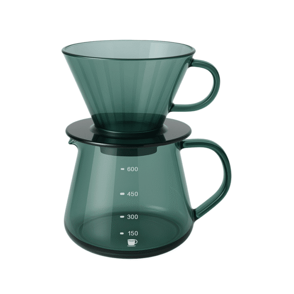 طقم V60  مقاس 02 (زجاج حرارى)
