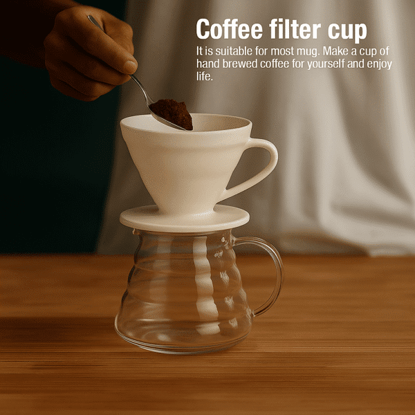 أداة ترشيح قهوة V60 – مقاس 02 - Image 2