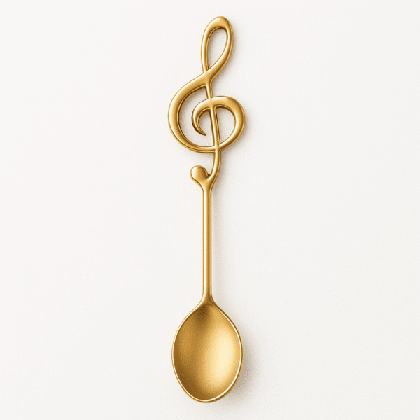 طقم معالق Treble Clef
(٦ قطع) للقهوه و الاسبريسو - Image 3