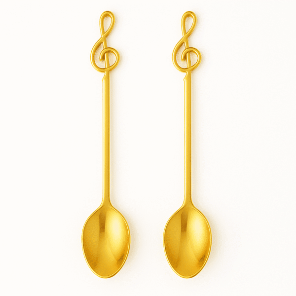 طقم 6 قطعه معلقة العصائر و الكوكتيلات Treble  Clef